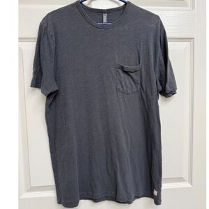 Mens Vuori Gray Pocket T-shirt - Size Large